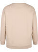 Sweatshirt met ronde hals, Simply Taupe, Packshot image number 1