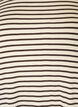 T-shirt met TENCEL&trade; Lyocell en strepen, Bruin, Packshot image number 2