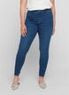 Jeggings in katoenmix, Blue denim, Model image number 2