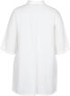 Lange blouse met 3/4 mouwen, Bright White, Packshot image number 1