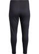Leggings met normale taille en patroon, Zwart, Packshot image number 1