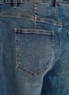 Barrel-fit jeans met een distressed wash, Blauw, Packshot image number 4