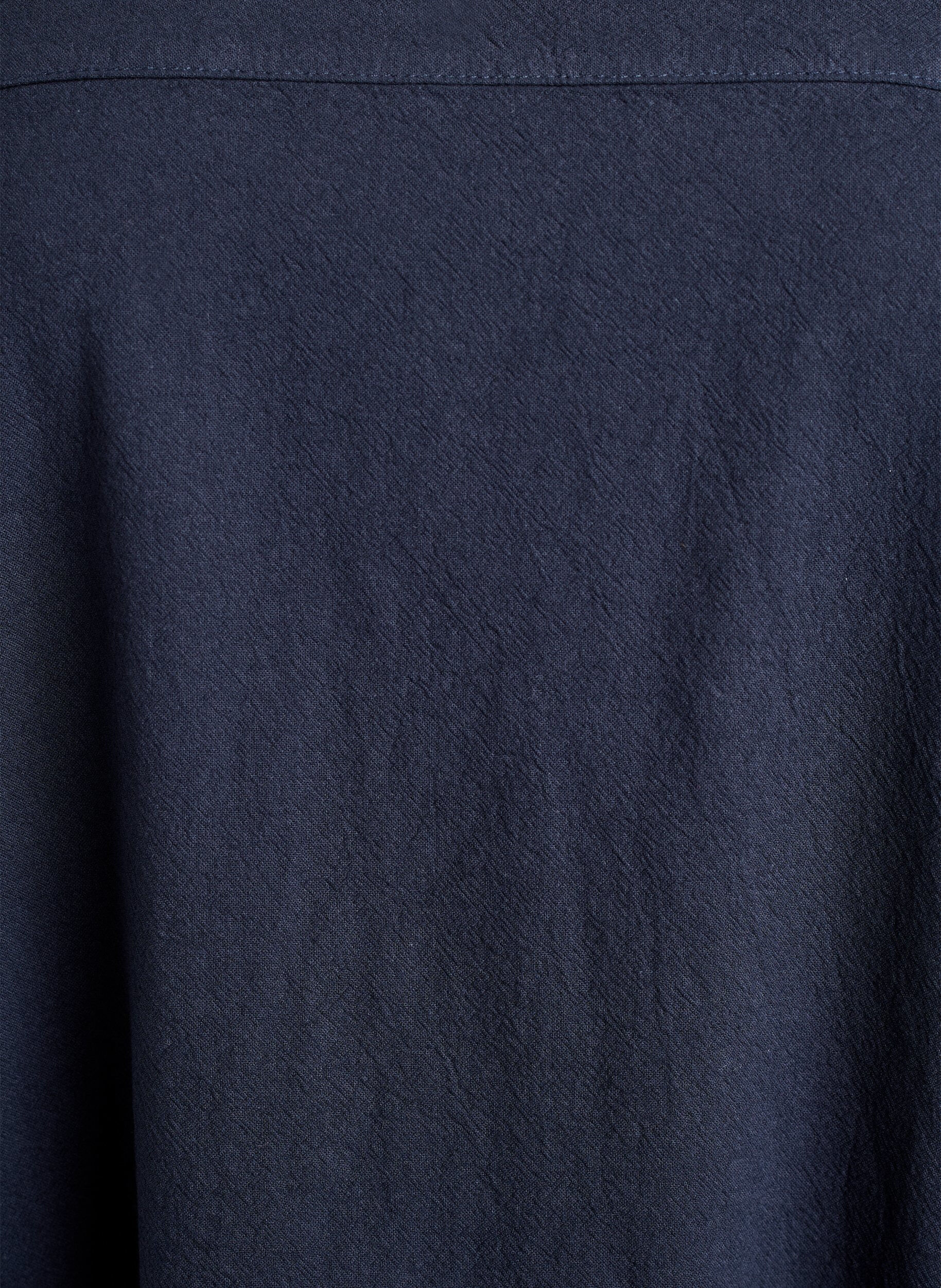 Zizzi Katoenen jurk met korte mouwen, Blauw, Packshot image number 2