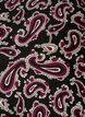 Blouse met lange mouwen en paisleyprint, Donker Bordeaux, Packshot image number 2