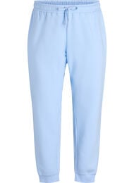 Sweatpants met hoge taille, Blauw