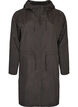 Lichtgewicht parka met een capuchon, Zwart, Packshot image number 0
