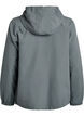 Lichtgewicht jas met een capuchon en ritssluiting, Groen, Packshot image number 1