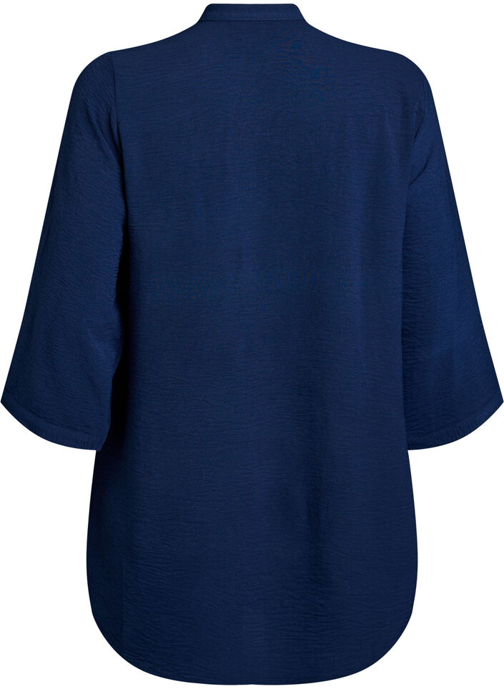 FLASH - Tuniek met 3/4 mouwen, Blauw, Packshot image number 1