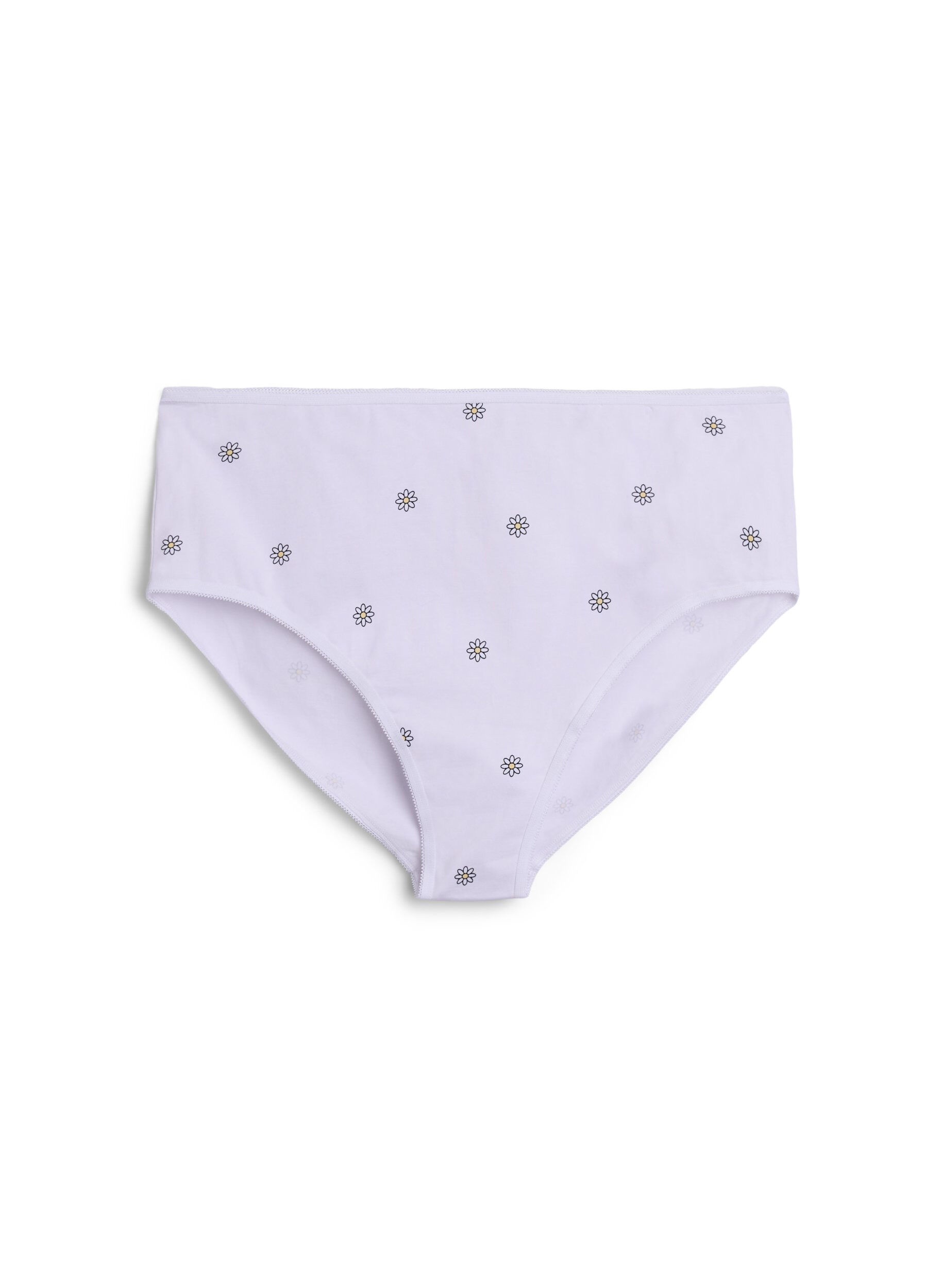 Zizzi 7-pack panties met normale taille, Mixed colours, Packshot image number 2