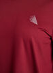 Sporttop met 3/4 mouwen, Rood, Packshot image number 2