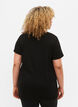 Trainingsshirt met print, Black w. Disciplined, Model image number 1