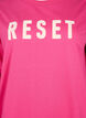 Sweatshirt met tekst, Fuchsia P. W. Reset, Packshot image number 2
