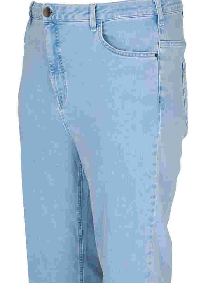 Megan jeans met extra hoge taille, Light blue, Packshot image number 2