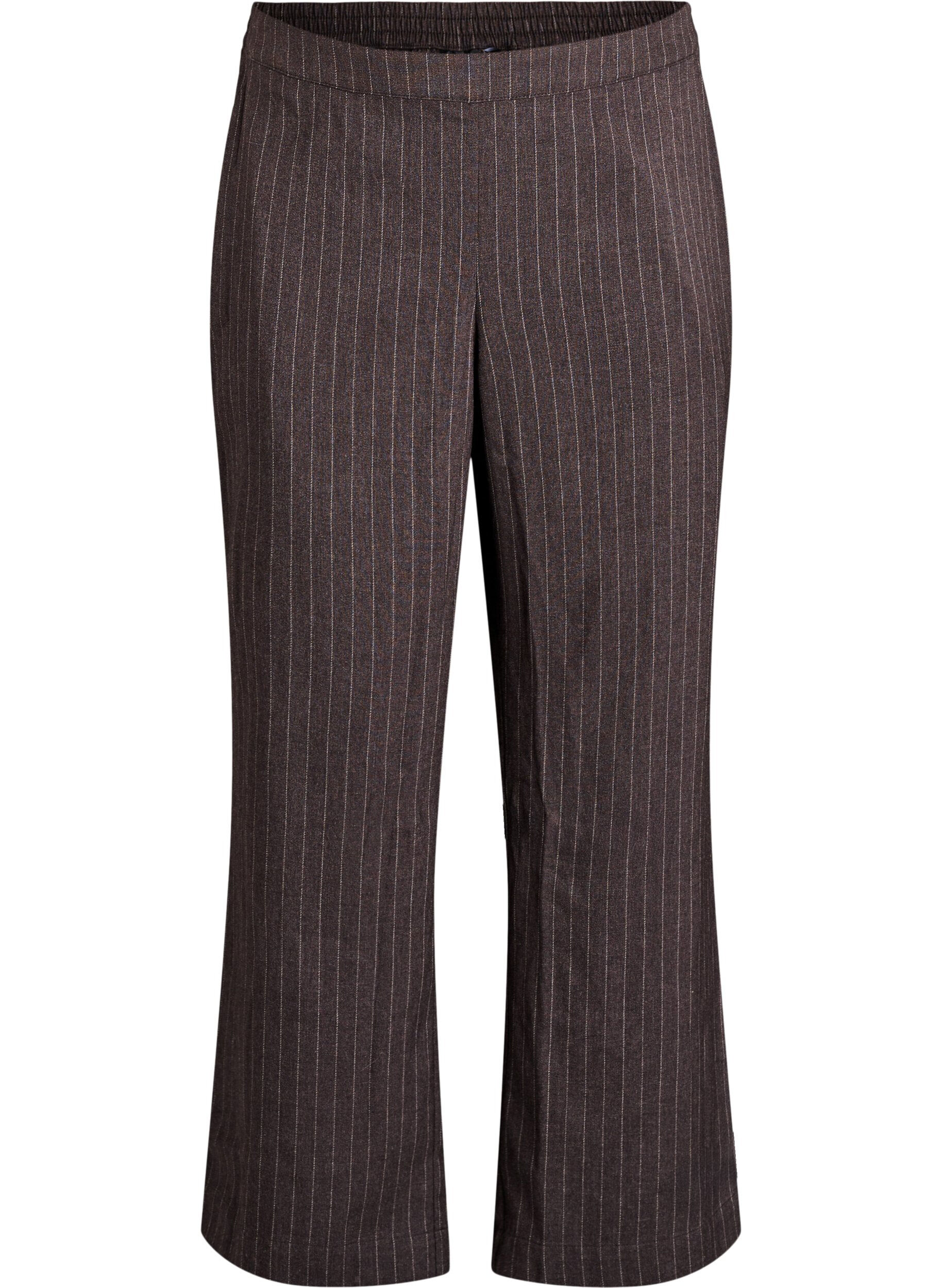 Wijde broek met een hoge taille