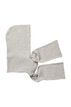 Gebreide sjaal met capuchon, Grijs, Packshot image number 3