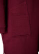 Lang vest met capuchon en ritssluiting, Rood, Packshot image number 3
