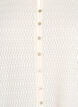 Blouse met structuurpatroon en knoopsluiting, Vanille, Packshot image number 2