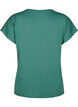 Effen gekleurd T-shirt voor sporten, Groen, Packshot image number 1