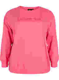 Katoenen sweatshirt met tekstopdruk, Hot P. w. Lesuire S.
