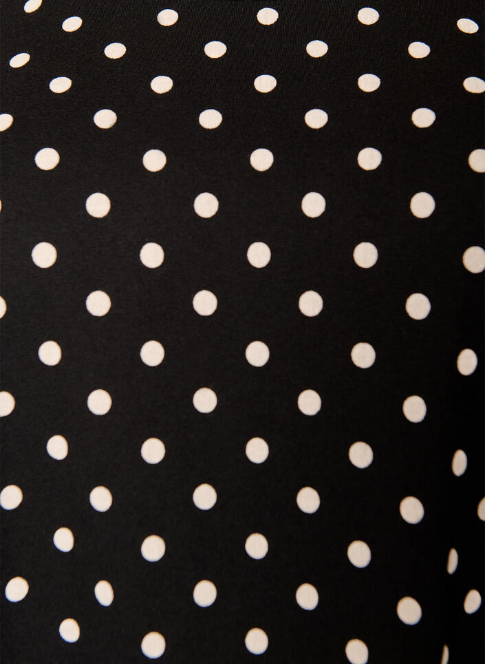 2-pack T-shirtjurk met korte mouwen, Zwart, Packshot image number 2