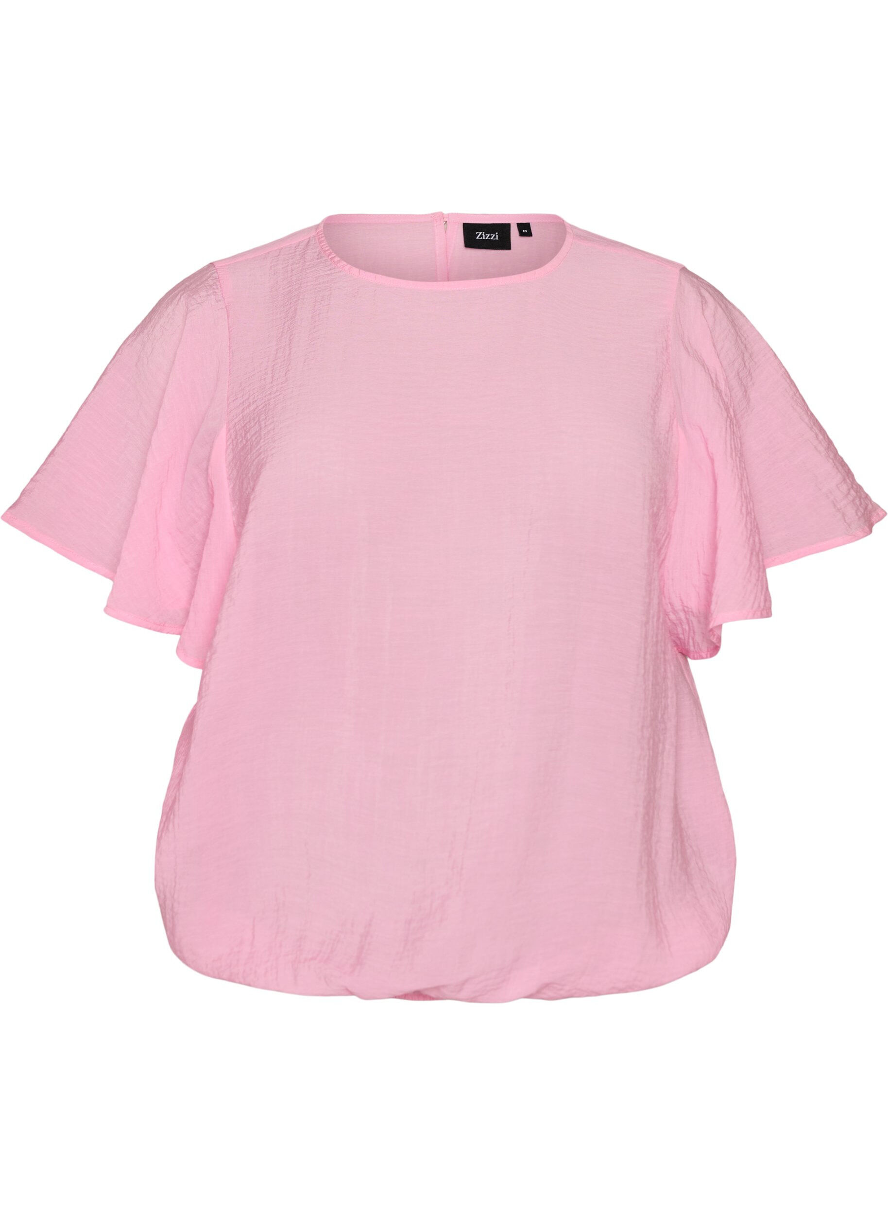 Blouse met ballonavorm en vleermuismouwen