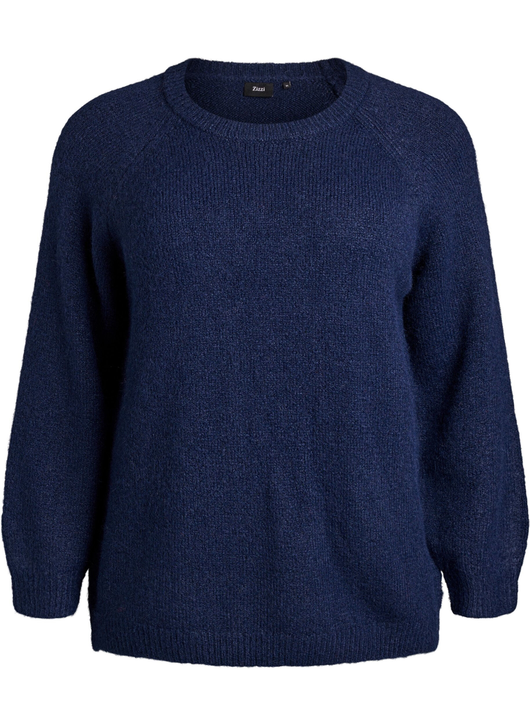 Gebreide blouse met raglanmouwen