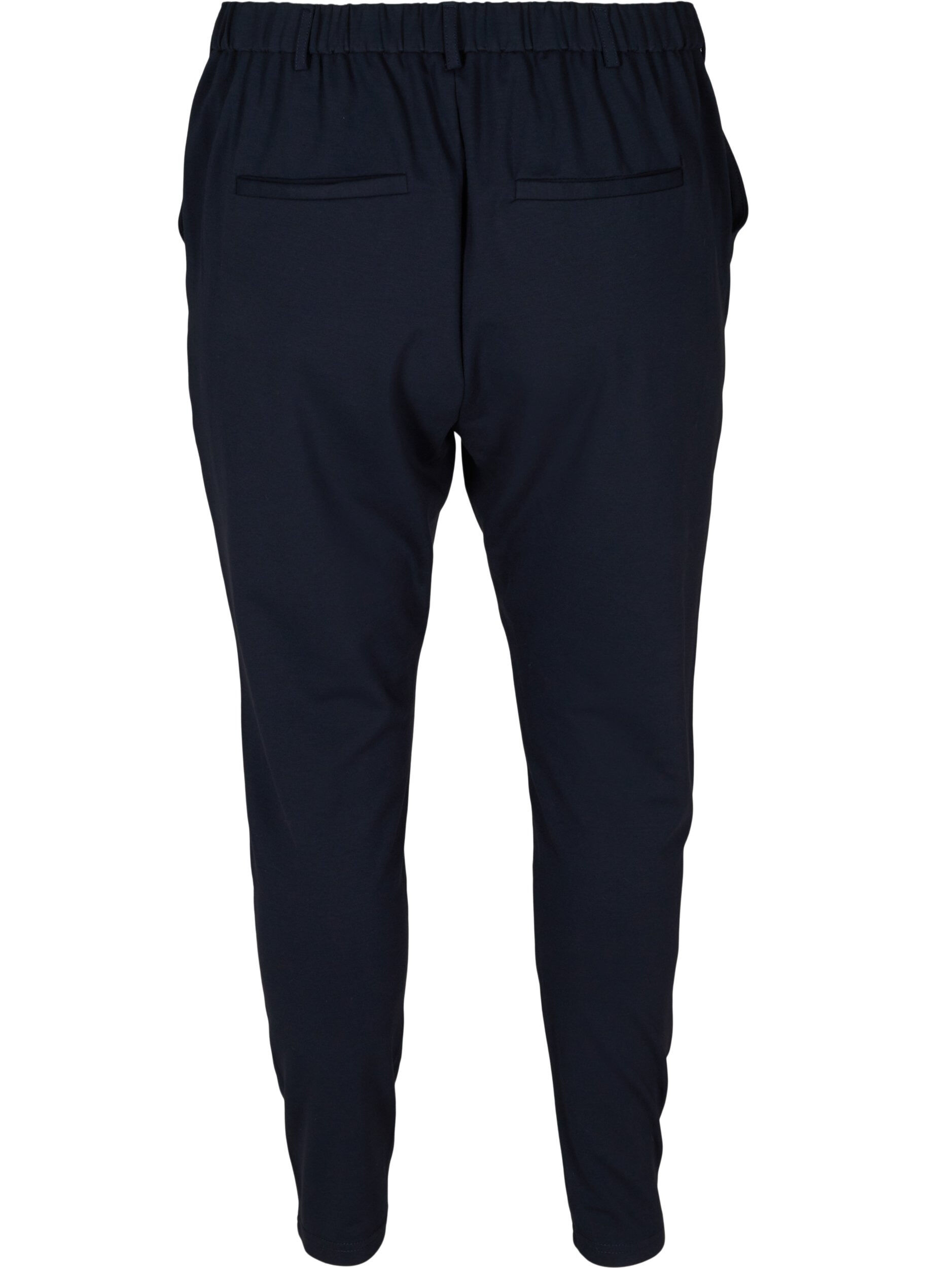 Zizzi Cropped Maddison broek, Blauw, Packshot image number 1