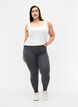 Grijs gemêleerde legging, Dark Grey Melange, Model image number 2