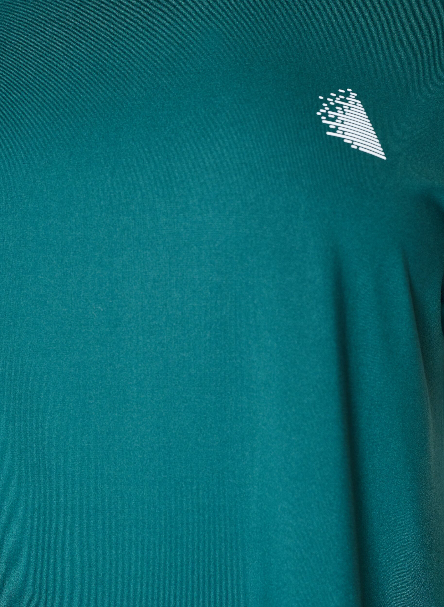 ZizziEffen gekleurd trainingsshirt, Groen, Packshot image number 2