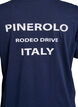 T-shirt met print, Blauw, Packshot image number 3