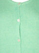 Gebreide cardigan met wol en knoopsluiting, Light G. Green Mel., Packshot image number 2
