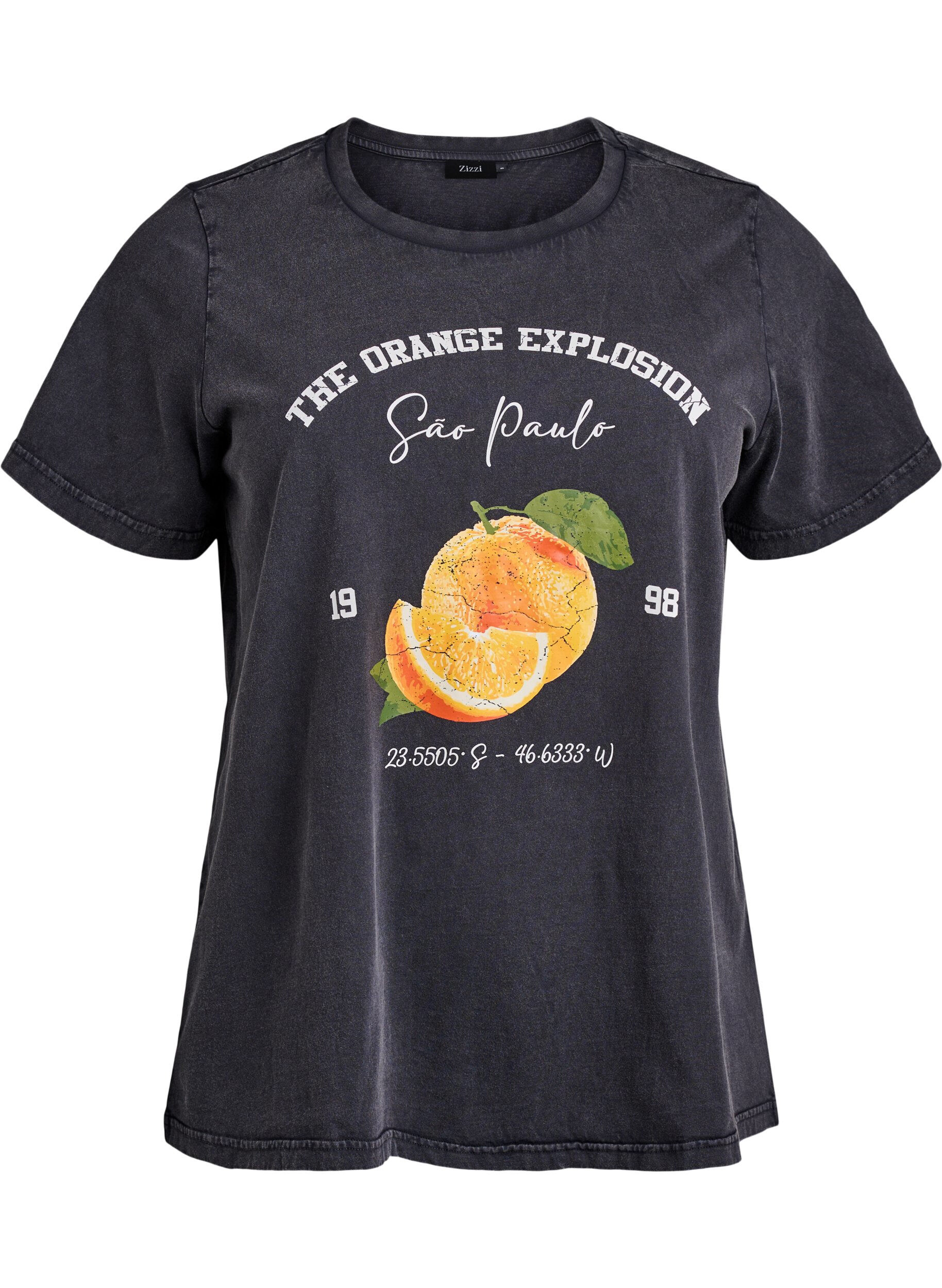 Organisch katoenen T-shirt met print