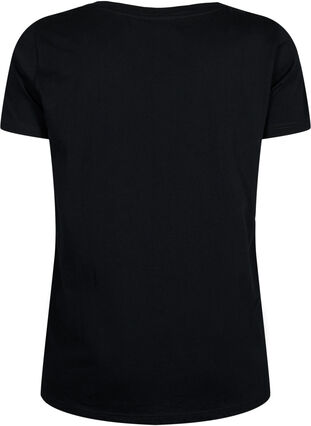 Sport-T-shirt met print, Black Make It Move, Packshot image number 1