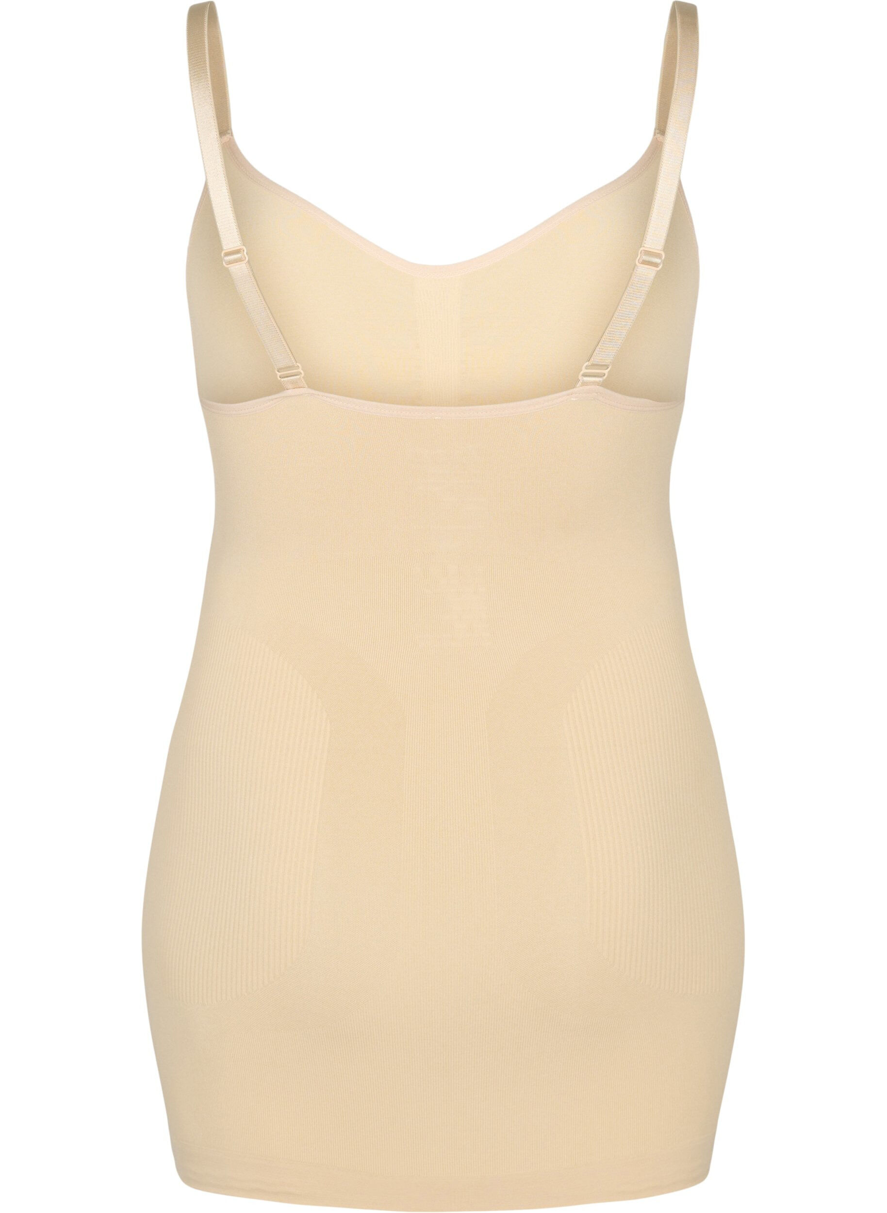 Zizzi Shapewear Top, Beige, Packshot image number 1