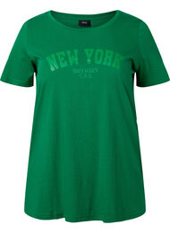 Katoenen t-shirt met tekstopdruk, Jolly Green W. New