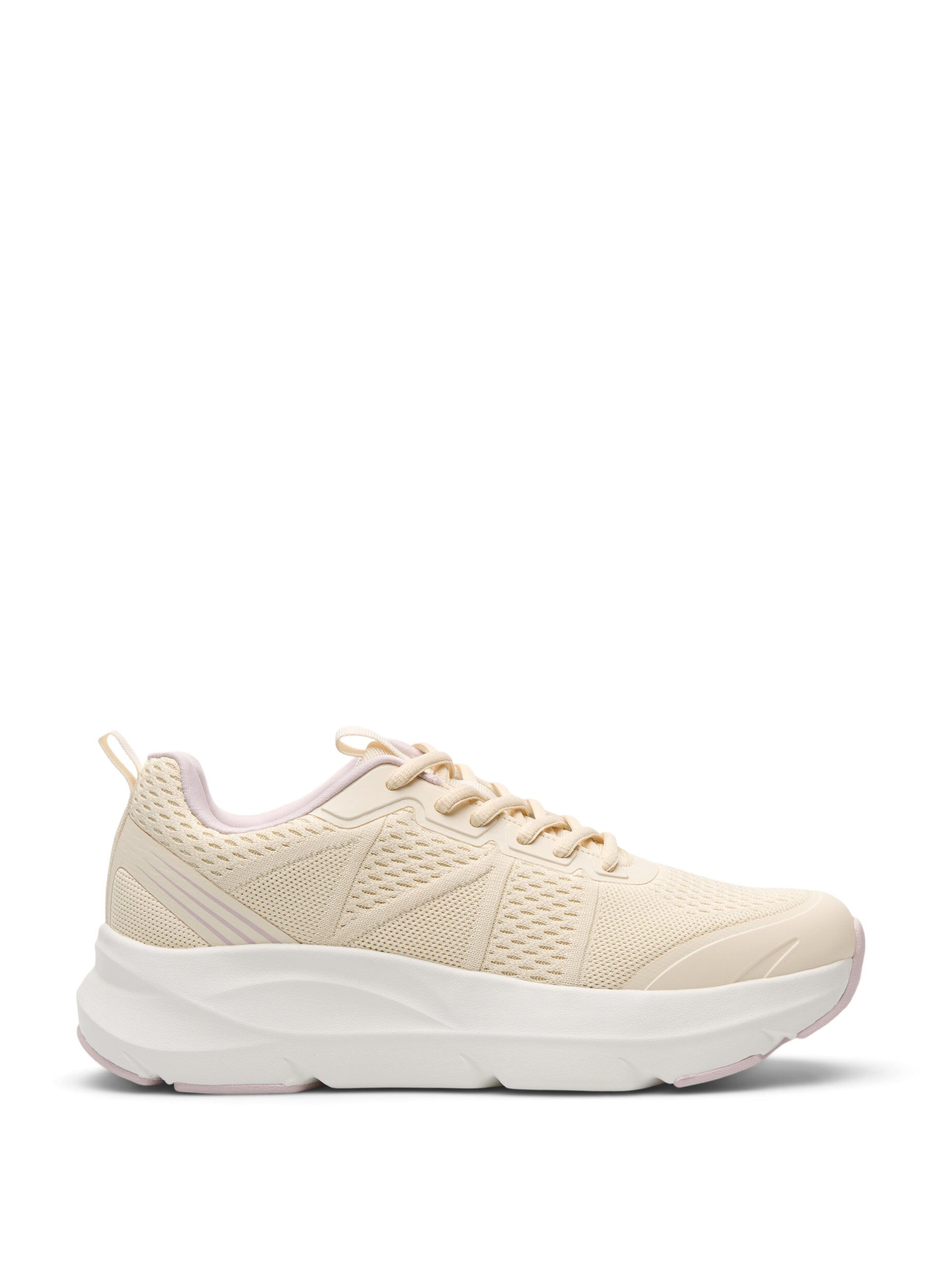 Zizzi Wide fit - Comfort sneakers met schokabsorberende zool, Beige, Packshot image number 0