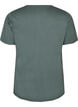 T-shirt met motief, Groen, Packshot image number 1