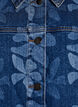 Denimjack met bloemenpatroon, Blauw, Packshot image number 2
