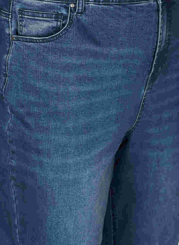 Jeans met extra hoge taille, Blue denim, Packshot image number 2