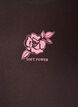 T-shirt met print, Bruin, Packshot image number 2