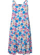 Viscose zomerjurk met bandjes, Multi Flower AOP, Packshot image number 0