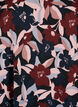 Jurk met V-hals en print, Black R. Flower AOP, Packshot image number 2