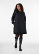Losse sweatshirtjurk met zakken, Zwart, Model image number 1