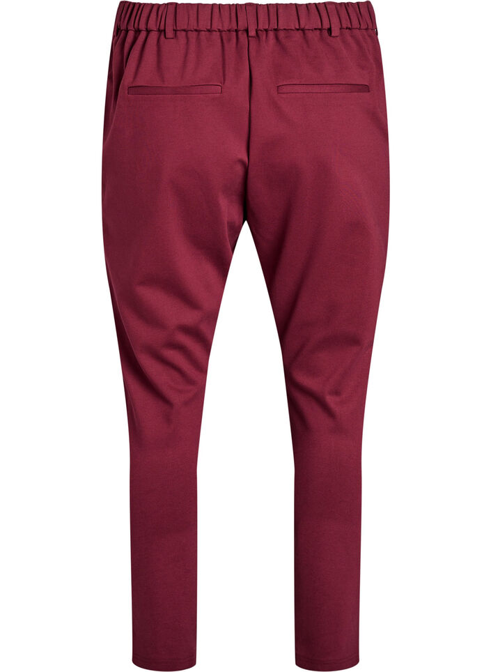 Cropped Maddison broek, Donker Bordeaux, Packshot image number 1