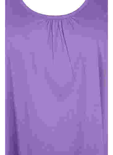Top met a-vorm en ronde hals, Deep Lavender, Packshot image number 2