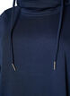 Sweatshirt met hoge kraag en zakken, Blauw, Packshot image number 2