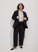 Klassieke blazer met een enkele knoopsluiting, Zwart, Model image number 1