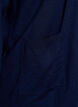 Lange open knit vest met zakken, Blauw, Packshot image number 3