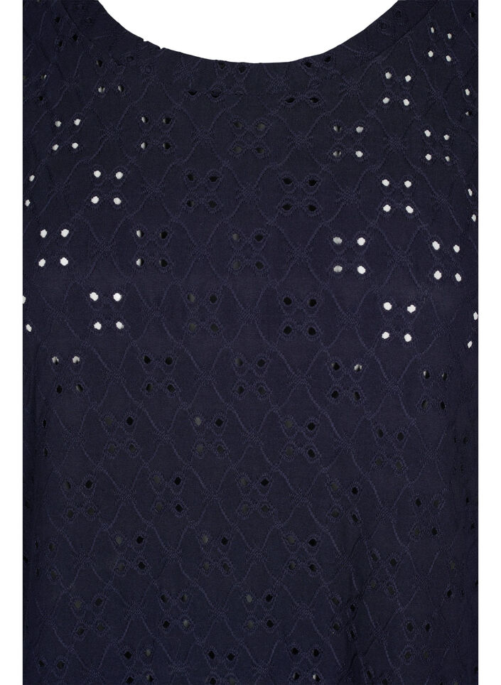 Top met borduursel anglaise, Night Sky, Packshot image number 2