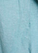 Tuniek van linnen en viscose met A-vorm, Blauw, Packshot image number 4